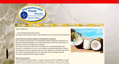 Desktop Screenshot of physiotherapie-donnern.de